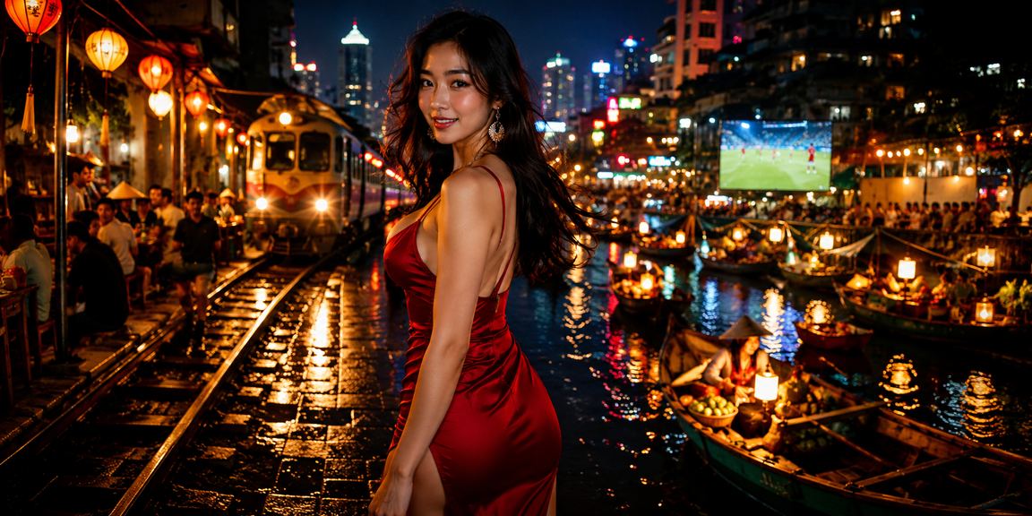 Người dùng Hà Nội tham gia cá cược và nhận thưởng tại chợ đêm