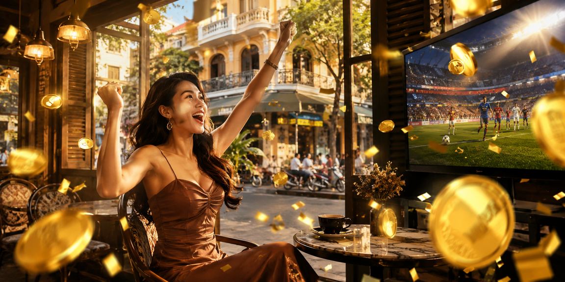 Người dùng tại Hồ Chí Minh thưởng thức cà phê và đăng nhập vào nền tảng casino f66